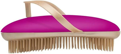 B128 Shower Head Brush/Exfoliator Shampoo Brush/Head Massager Scalp Stress Relax Shower Brush/Scalp Scrub Hair Brush Massager/Hair Massager for Hair Growth/Scalp Dandruff Brush Small Hair Brush