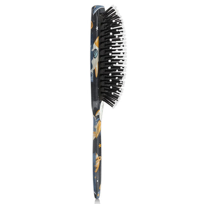 Personalized Cool-Rocket Detangler-Hair-Brush for Kids-Boys,Glides Through Tangles Comb,Custom Name Hair Brushes for All Hair Types Wet/Dry/Curly/Thick Hair,Dark Blue