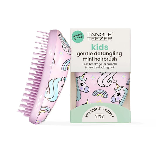 Tangle Teezer Original Detangler Mini Hair Brush for Kids, Unicorn Magic