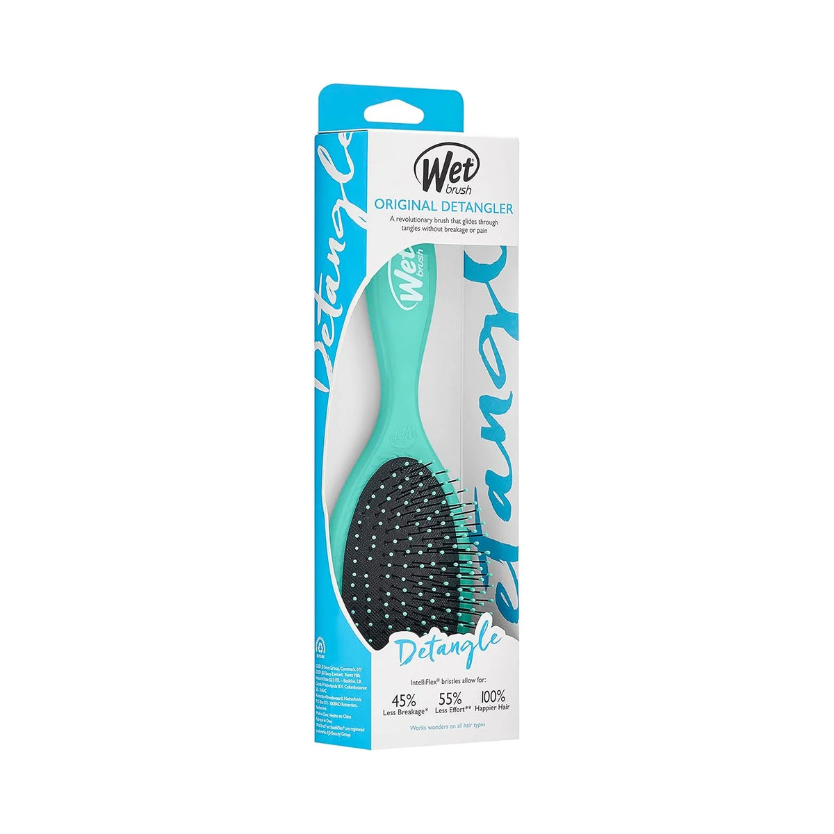 Wet Brush Original Detangler Hair Brush, Purple, For All Hair Textures