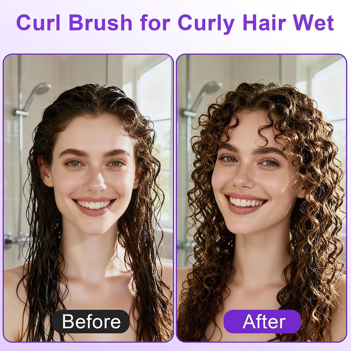 Curly Hair Brush, Curl Brush For Wet & Dry Hair,Curl Defining For Women&Men