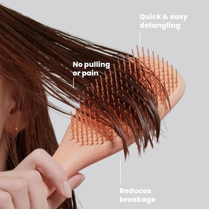 Tangle Teezer Ultimate Detangler Brush, Straight to Wavy, Cappuccino