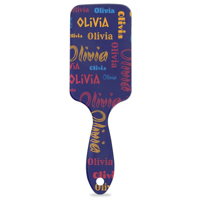 Personalized Name Hair Brush Detangler Brush Gifts for Women Man Custom Detangler-Hair-Brush Kids-Toddler-Girls for Travel All Hair Types