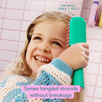 Frida for Kids Detangling Hair Brush for All Hair Types, Ages 6-11