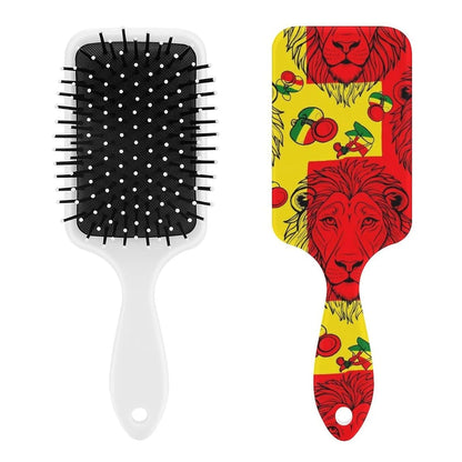 Air Cushion Comb for Massage Japanese Ocean Wave Fish Koifish Art, For Curly Long Thick Straight Hair, Women Girls Ladies