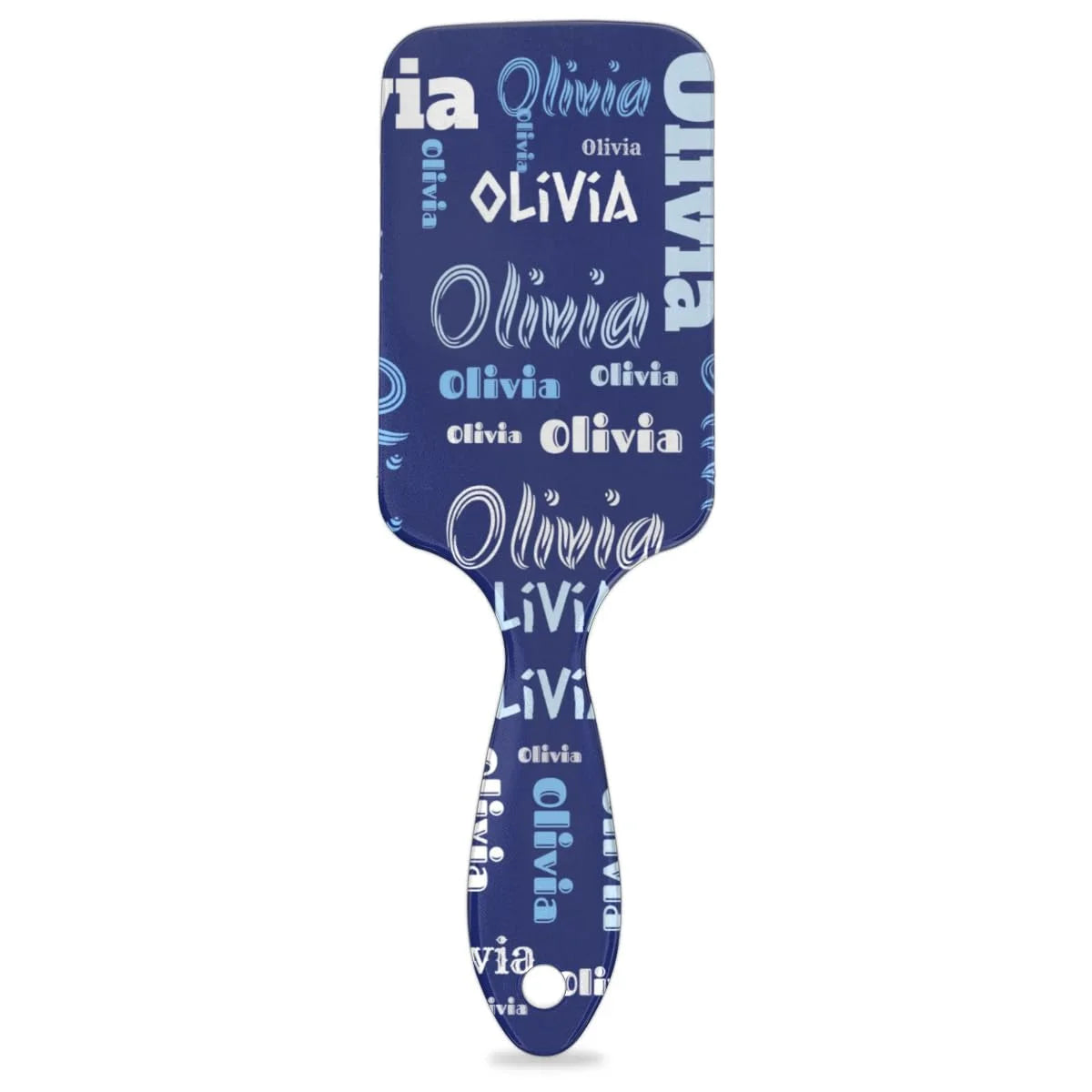 Personalized Name Hair Brush Detangler Brush Gifts for Women Man Custom Detangler-Hair-Brush Kids-Toddler-Girls for Travel All Hair Types