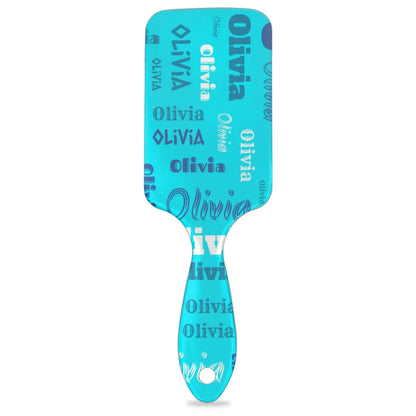 Personalized Name Hair Brush Detangler Brush Gifts for Women Man Custom Detangler-Hair-Brush Kids-Toddler-Girls for Travel All Hair Types