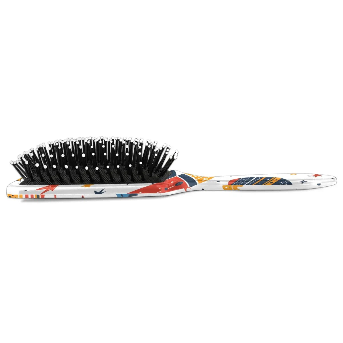 Personalized Cool-Rocket Detangler-Hair-Brush for Kids-Boys,Glides Through Tangles Comb,Custom Name Hair Brushes for All Hair Types Wet/Dry/Curly/Thick Hair,Dark Blue