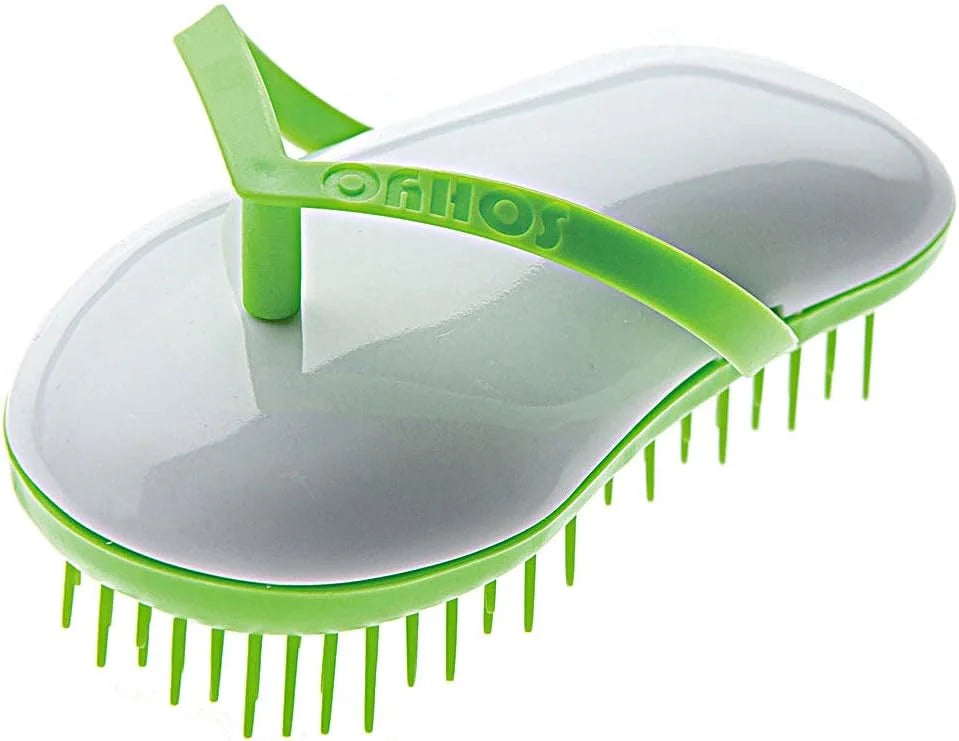 B128 Shower Head Brush/Exfoliator Shampoo Brush/Head Massager Scalp Stress Relax Shower Brush/Scalp Scrub Hair Brush Massager/Hair Massager for Hair Growth/Scalp Dandruff Brush Small Hair Brush