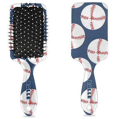 Personalized Cool-Rocket Detangler-Hair-Brush for Kids-Boys,Glides Through Tangles Comb,Custom Name Hair Brushes for All Hair Types Wet/Dry/Curly/Thick Hair,Dark Blue