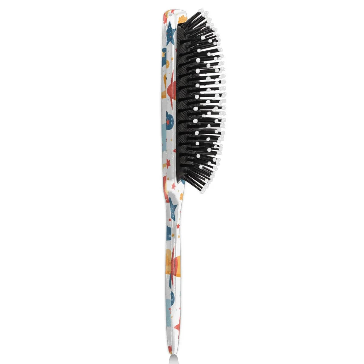 Personalized Cute Car Detangler-Hair-Brush for Kids Boys,Glides Through Tangles Comb,Custom Name Hair Brushes for All Hair Types Wet/Dry/Curly/Thick Hair,White 2