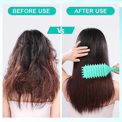 Candy Brush,Curly Hair Brush,Curl Defining Brush,Shaping and Defining Curls for Women Hair Brush for Combing and Shaping,Reduce Pulling and Curl Separation For Defined Curls(Purple)