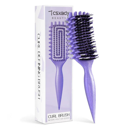 Curly Hair Brush, Cat Ear Curl Brush for Men & Women