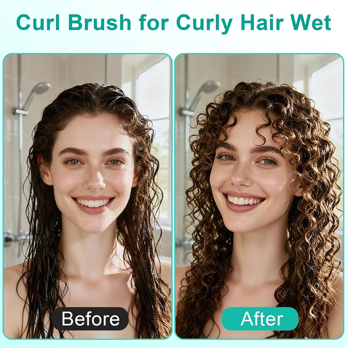 Curly Hair Brush, Curl Brush For Wet & Dry Hair,Curl Defining For Women&Men