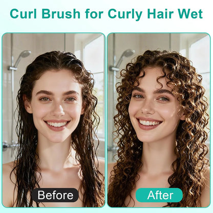 Curly Hair Brush, Curl Brush For Wet & Dry Hair,Curl Defining For Women&Men