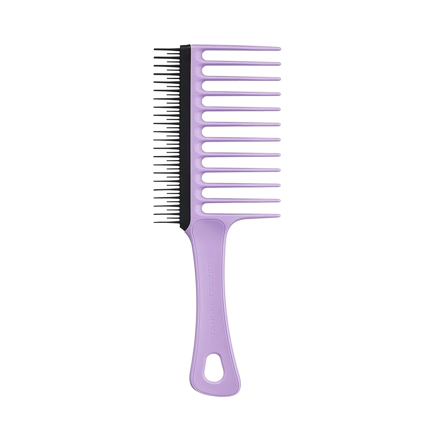 Tangle Teezer Wide Tooth Comb, Double Sided for Detangling and Less Breakage, for 3C to 4C Curly Hair Types, Peach