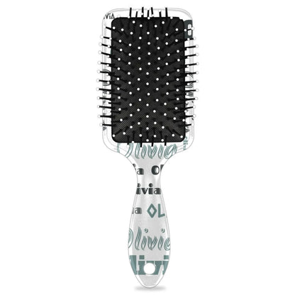 Personalized Name Hair Brush Detangler Brush Gifts for Women Man Custom Detangler-Hair-Brush Kids-Toddler-Girls for Travel All Hair Types