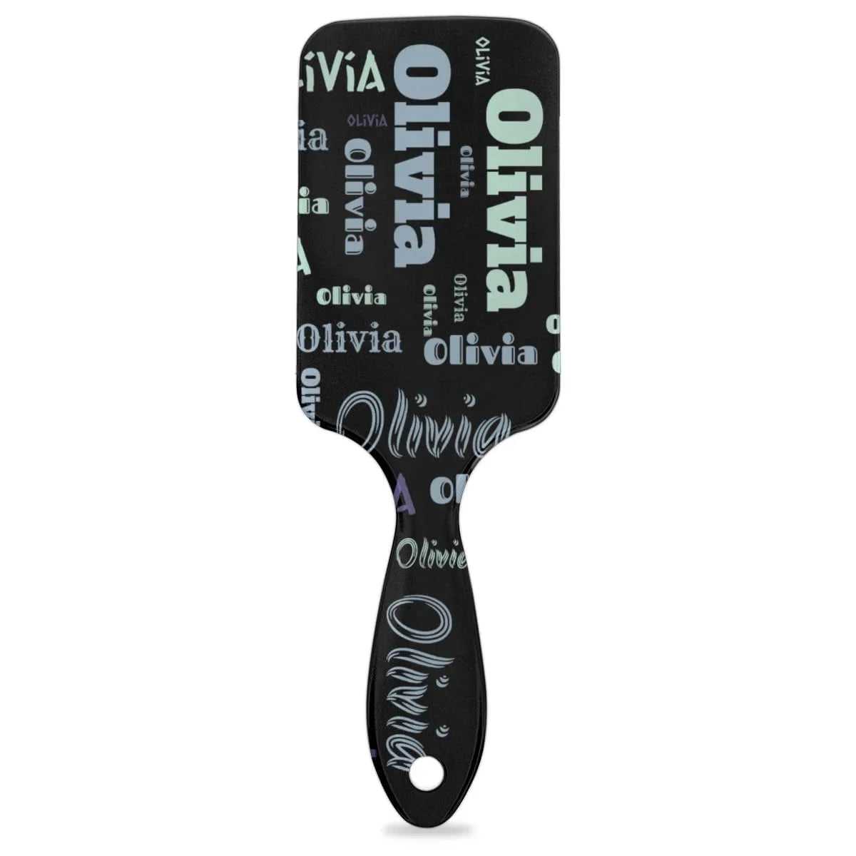 Personalized Name Hair Brush Detangler Brush Gifts for Women Man Custom Detangler-Hair-Brush Kids-Toddler-Girls for Travel All Hair Types