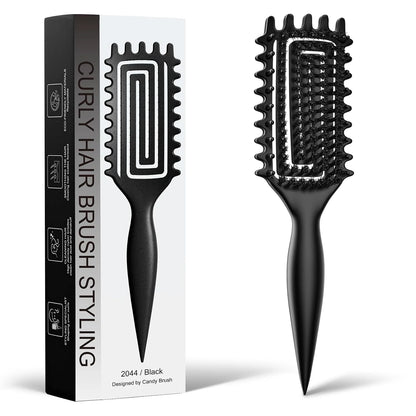 Curly Hair Brush, Curl Brush For Wet & Dry Hair,Curl Defining For Women&Men