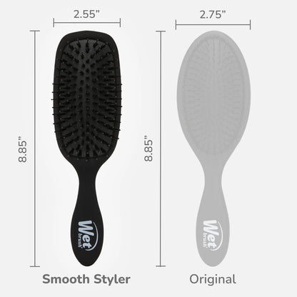Wet Brush Shine Enhancer Hair Brush, Pink - Exclusive Ultra-soft IntelliFlex Bristles - Natural Boar Bristles Leave Hair Shiny And Smooth For All - For Women, Men, Wet And Dry Hair