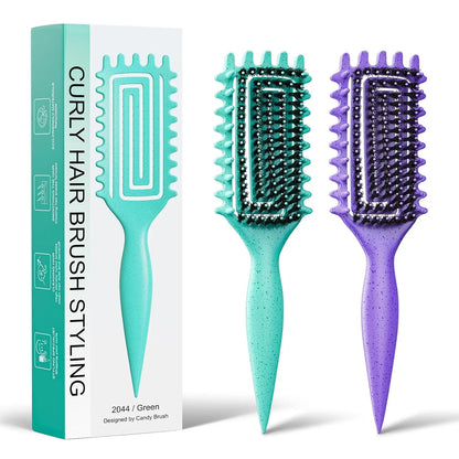 Curly Hair Brush, Curl Brush For Wet & Dry Hair,Curl Defining For Women&Men