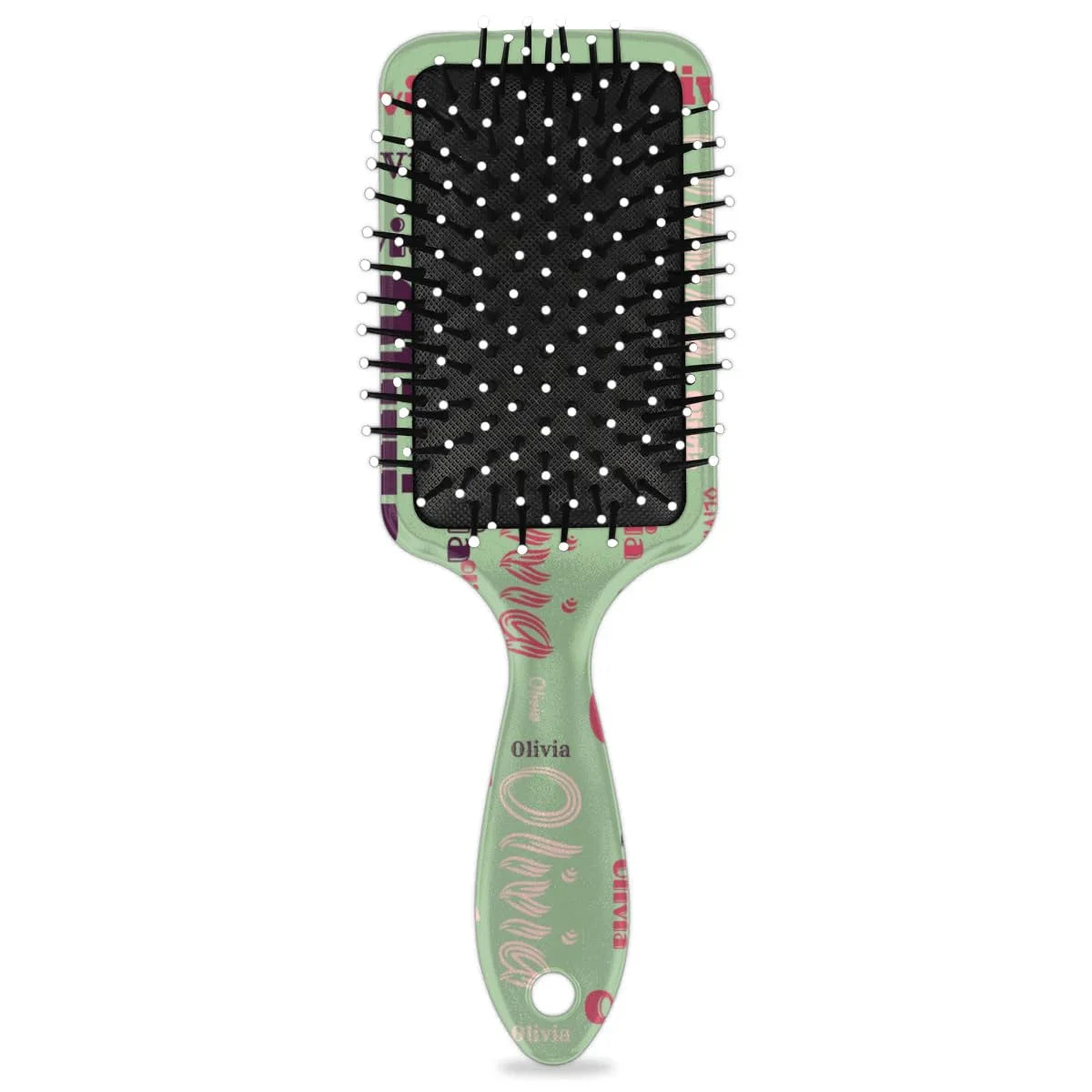 Personalized Name Hair Brush Detangler Brush Gifts for Women Man Custom Detangler-Hair-Brush Kids-Toddler-Girls for Travel All Hair Types