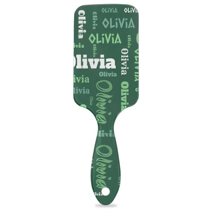 Personalized Name Hair Brush Detangler Brush Gifts for Women Man Custom Detangler-Hair-Brush Kids-Toddler-Girls for Travel All Hair Types