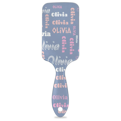 Personalized Name Hair Brush Detangler Brush Gifts for Women Man Custom Detangler-Hair-Brush Kids-Toddler-Girls for Travel All Hair Types