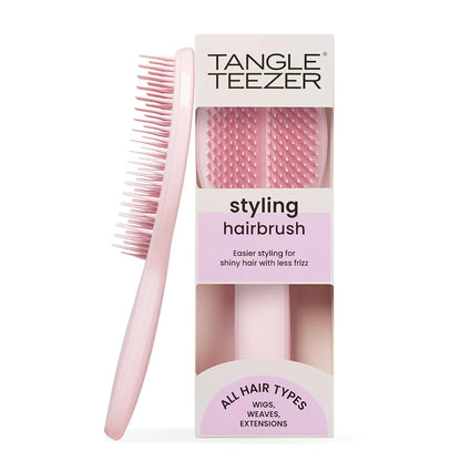Tangle Teezer The Ultimate Styler Hair Styling Brush for Dry Styling, Maintains, Blends & Adds Volume, Texture & Shine, Sweet Pink