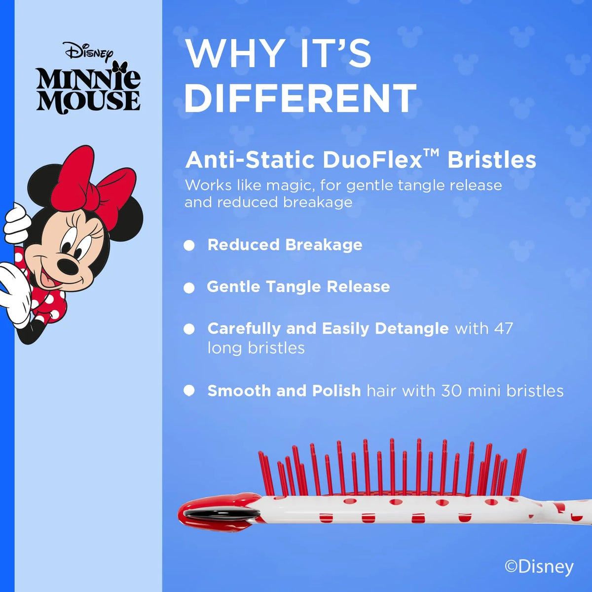 FHI Heat UNbrush Disney Collection - Mickey Mouse or Minnie Mouse