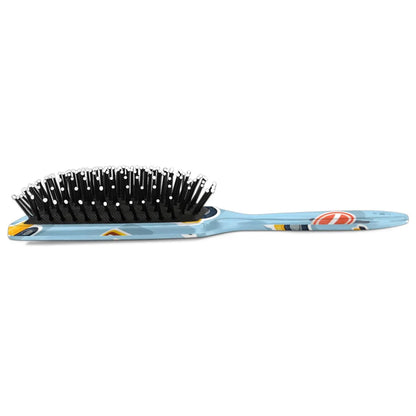 Personalized Cool-Rocket Detangler-Hair-Brush for Kids-Boys,Glides Through Tangles Comb,Custom Name Hair Brushes for All Hair Types Wet/Dry/Curly/Thick Hair,Dark Blue
