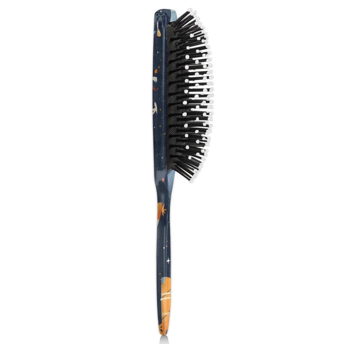 Personalized Cool-Rocket Detangler-Hair-Brush for Kids-Boys,Glides Through Tangles Comb,Custom Name Hair Brushes for All Hair Types Wet/Dry/Curly/Thick Hair,Dark Blue