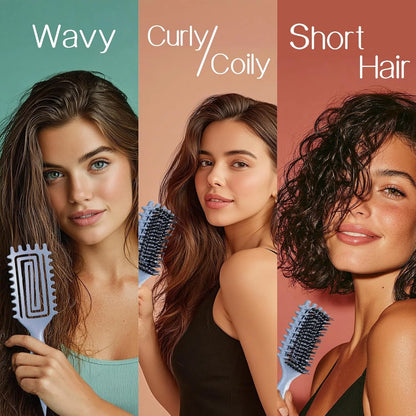 Curly Hair Brush, Cat Ear Curl Brush for Men & Women