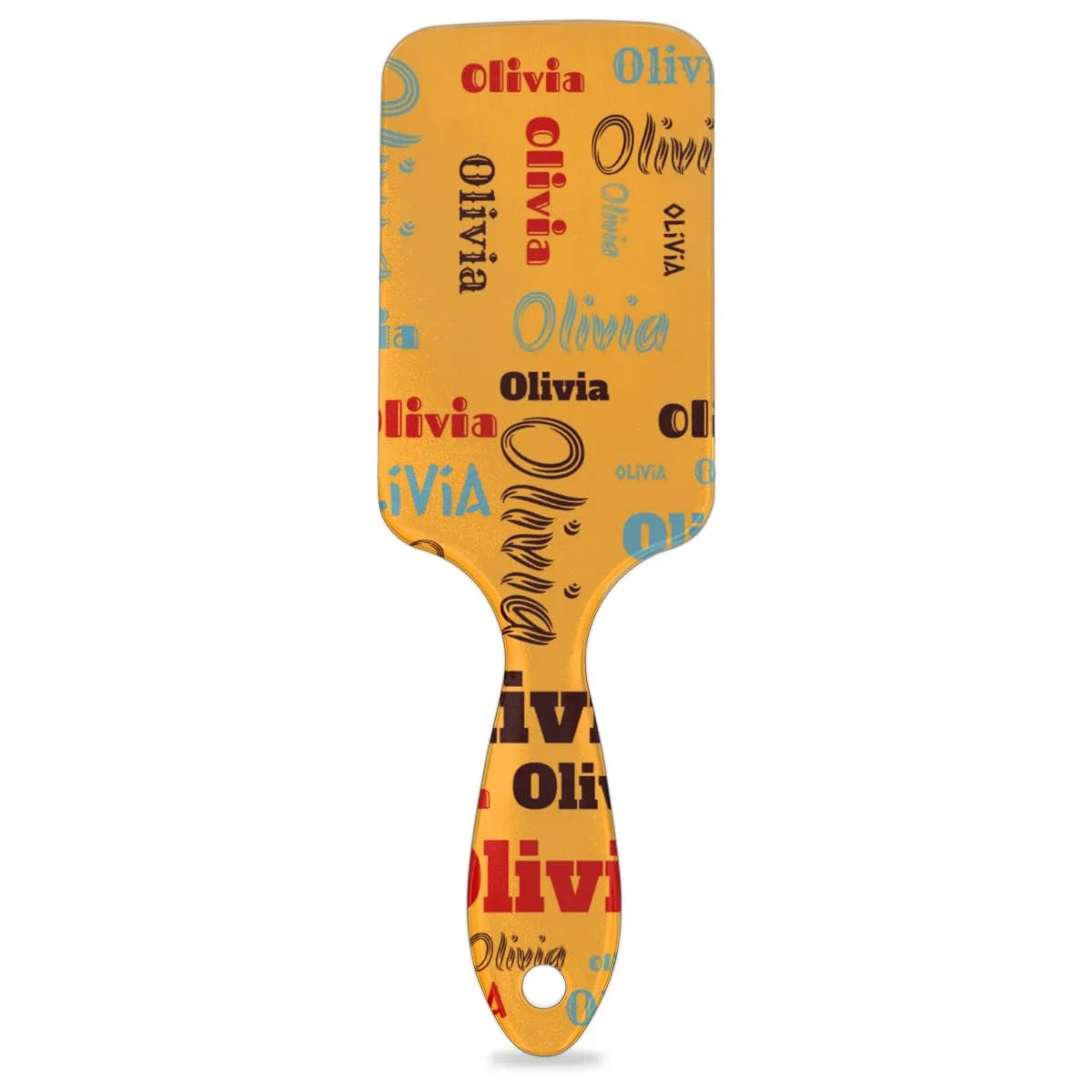 Personalized Name Hair Brush Detangler Brush Gifts for Women Man Custom Detangler-Hair-Brush Kids-Toddler-Girls for Travel All Hair Types