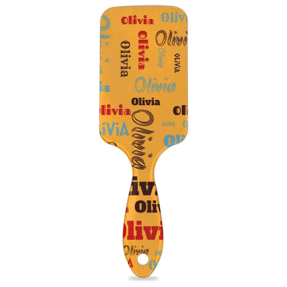 Personalized Name Hair Brush Detangler Brush Gifts for Women Man Custom Detangler-Hair-Brush Kids-Toddler-Girls for Travel All Hair Types