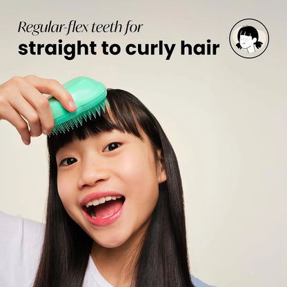Tangle Teezer Original Detangler Mini Hair Brush for Kids, Unicorn Magic