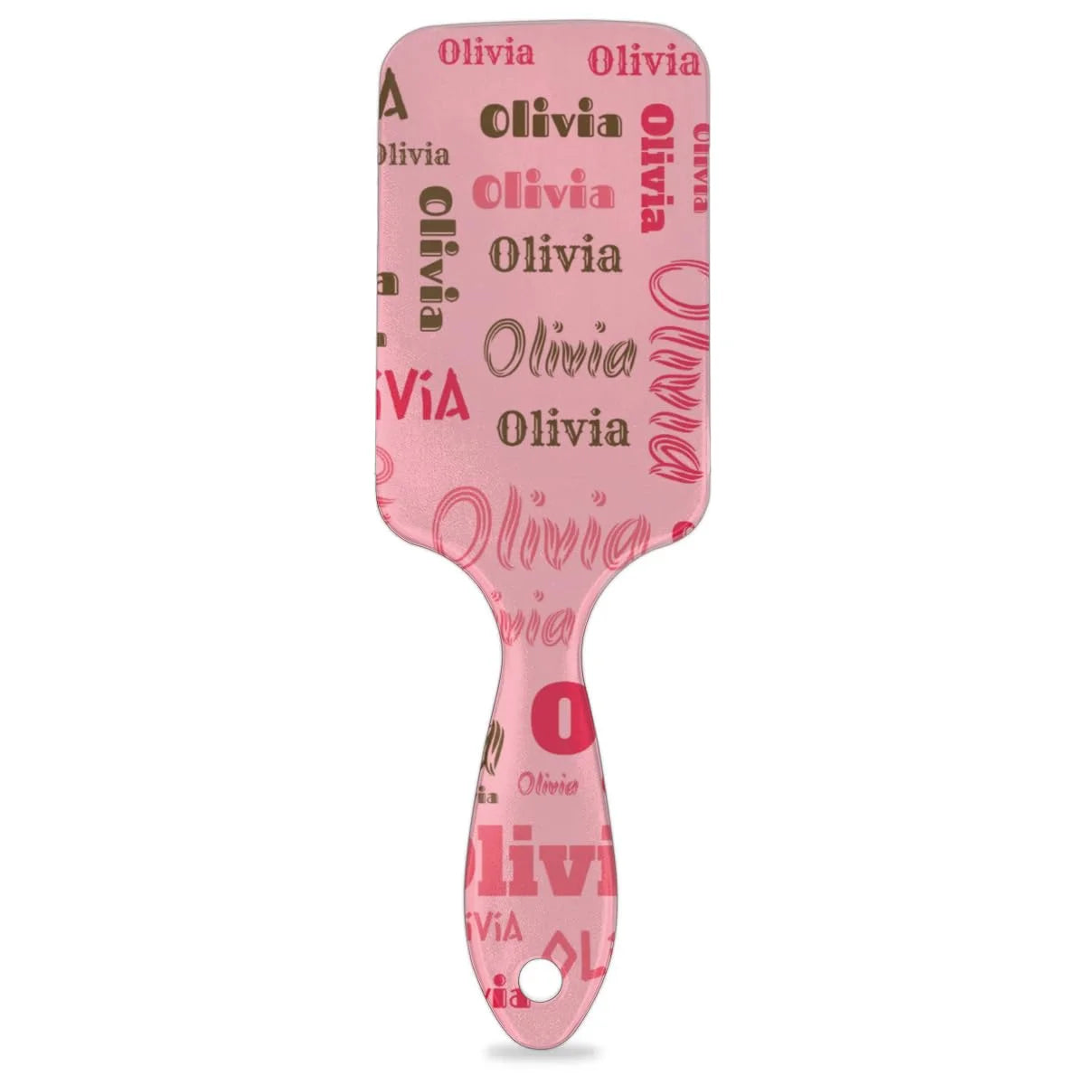 Personalized Name Hair Brush Detangler Brush Gifts for Women Man Custom Detangler-Hair-Brush Kids-Toddler-Girls for Travel All Hair Types