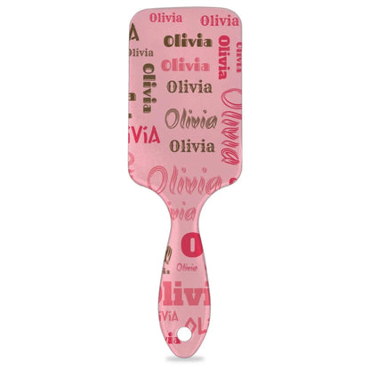 Personalized Name Hair Brush Detangler Brush Gifts for Women Man Custom Detangler-Hair-Brush Kids-Toddler-Girls for Travel All Hair Types