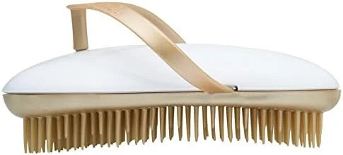 B128 Shower Head Brush/Exfoliator Shampoo Brush/Head Massager Scalp Stress Relax Shower Brush/Scalp Scrub Hair Brush Massager/Hair Massager for Hair Growth/Scalp Dandruff Brush Small Hair Brush